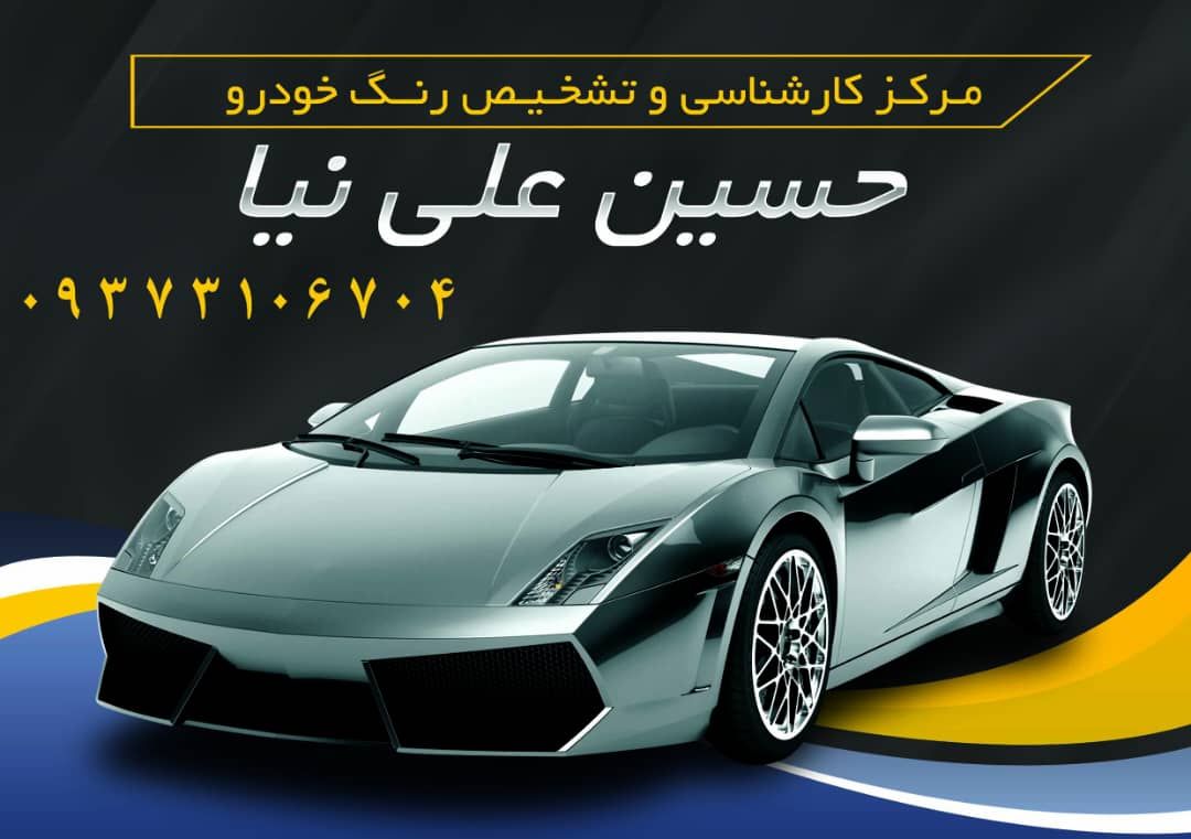 تشخیص رنگ صافکاری لیسه گیری و دیتیلینگ حسین علی نیا در کرج
